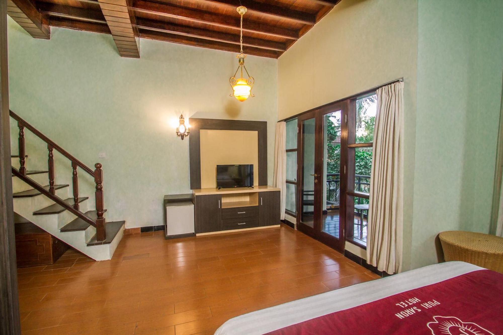 Puri Saron Hotel Madangan - Gianyar بيانغان الغرفة الصورة